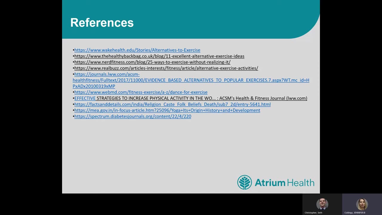 Episode 33: Alternative Forms of Exercise