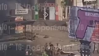 🔥🏙️ Ukraine Russia War | POV of Shopping Center Destruction in Dobropillia | RCF