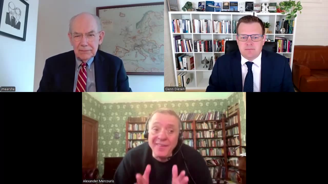 Ukraine War Will Now Be Resolved on Battlefield John Mearsheimer, Alexander Mercouris & Glenn Diesen