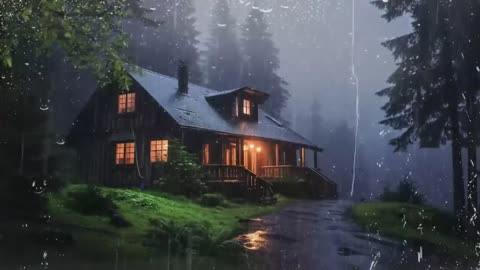 Soothing Rain & Thunder for Deep Sleep – ASMR Sounds to Relax, Unwind, and Dream