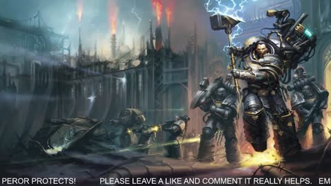 WARHAMMER 40K RADIO 24/7 SLEEP ASMR LORE & STORY RERUN STREAM