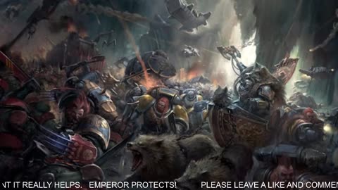 WARHAMMER 40K RADIO 24/7 SLEEP ASMR LORE & STORY RERUN STREAM
