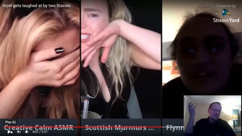 Incel Reactions_ Autistic Incel gets laughed at by two mid tier Beckys