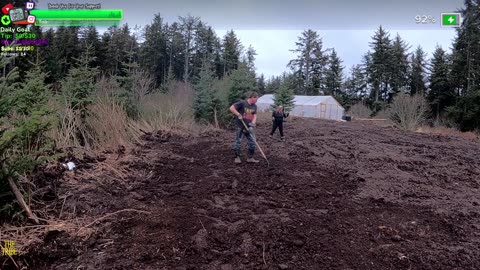 Solar Instal and Plants in Greenhouse Building the MOST ADVANCED FARMSTEAD IN IRL REMOTE Isolated ALASKAN Village | !Real !Homestead