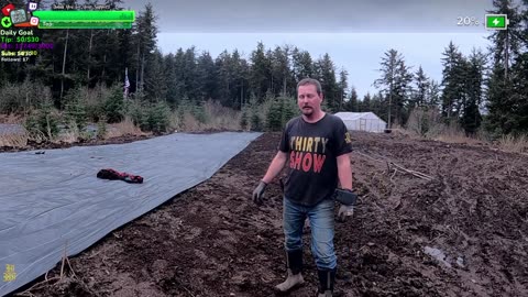 Solar Instal and Plants in Greenhouse Building the MOST ADVANCED FARMSTEAD IN IRL REMOTE Isolated ALASKAN Village | !Real !Homestead