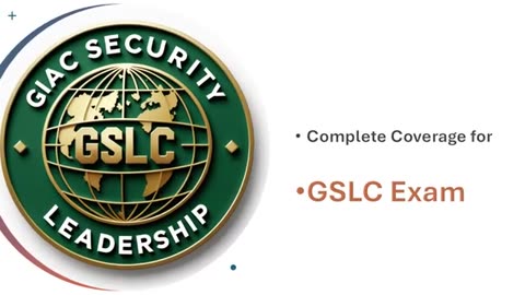 GIAC Security Leadership Certificate Preparation Course