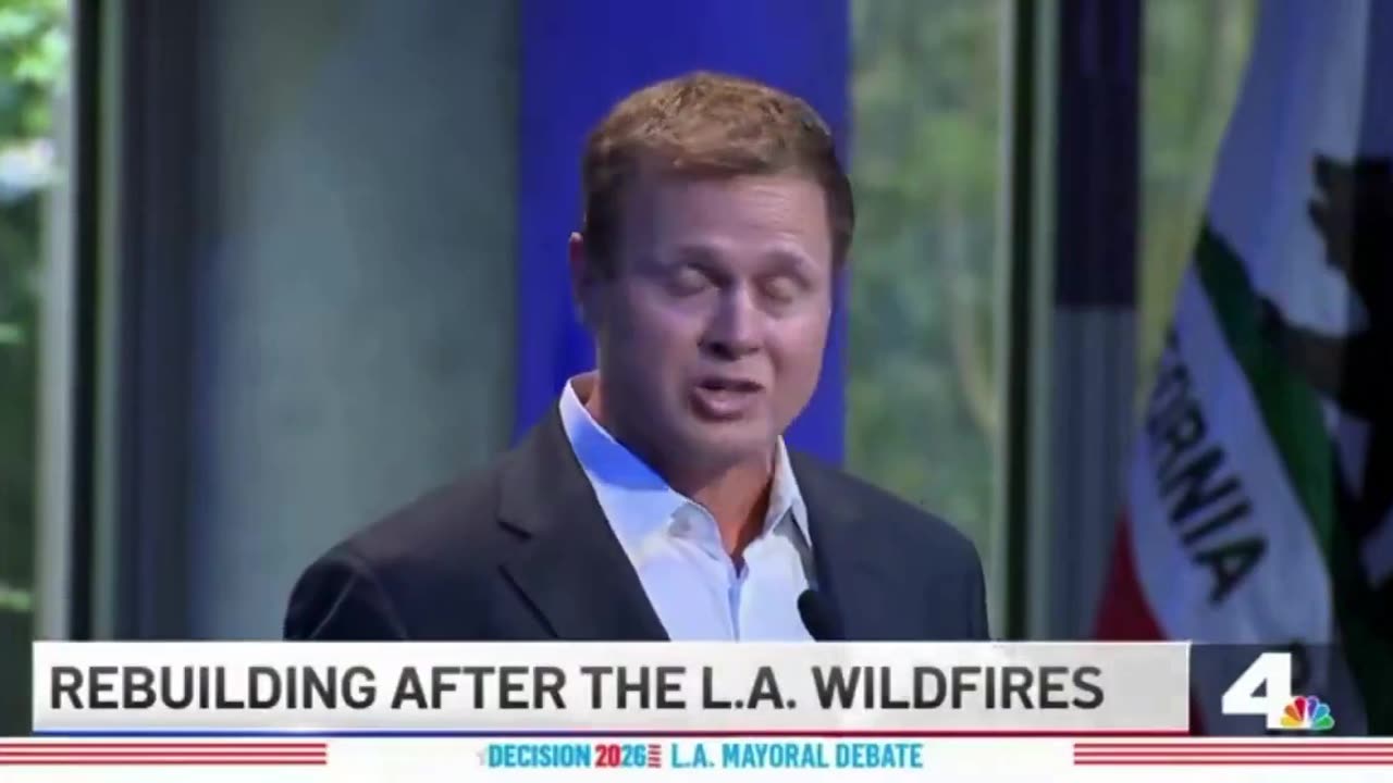 Ex-Reality TV Star Exposes Mayor Over Wildfire Disaster To Her Face Mid-Debate
