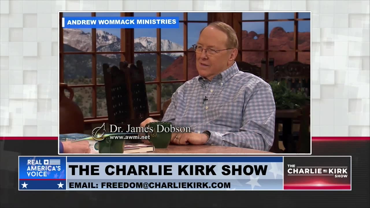 We Lost a Legend: Charlie Kirk Honors Great Influential Christian Leader Dr. James Dobson