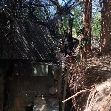 Ukrainian M109 Paladin Firing Off