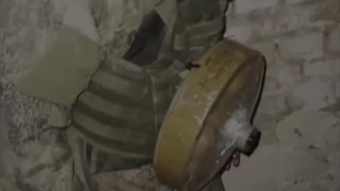 African Mercenary Has Landmine Strapped to His Chest As Punishment for Trying to Run
