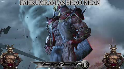 FAHKUMRAM IN TEKKEN 8 AS SHAO KAHN FROM MORTAL KOMBAT #tekken8 #mortalkombat11 #fahkumram #twitch