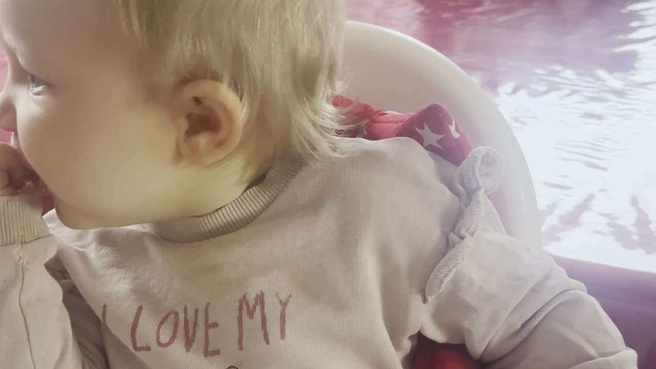 Baby Kayla Brushing Her Teeth 🪥 (Only 2!)