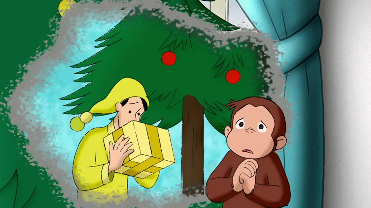Cartoon ๐ โจCurious George: A Very Monkey Christmas. ๐
๐.