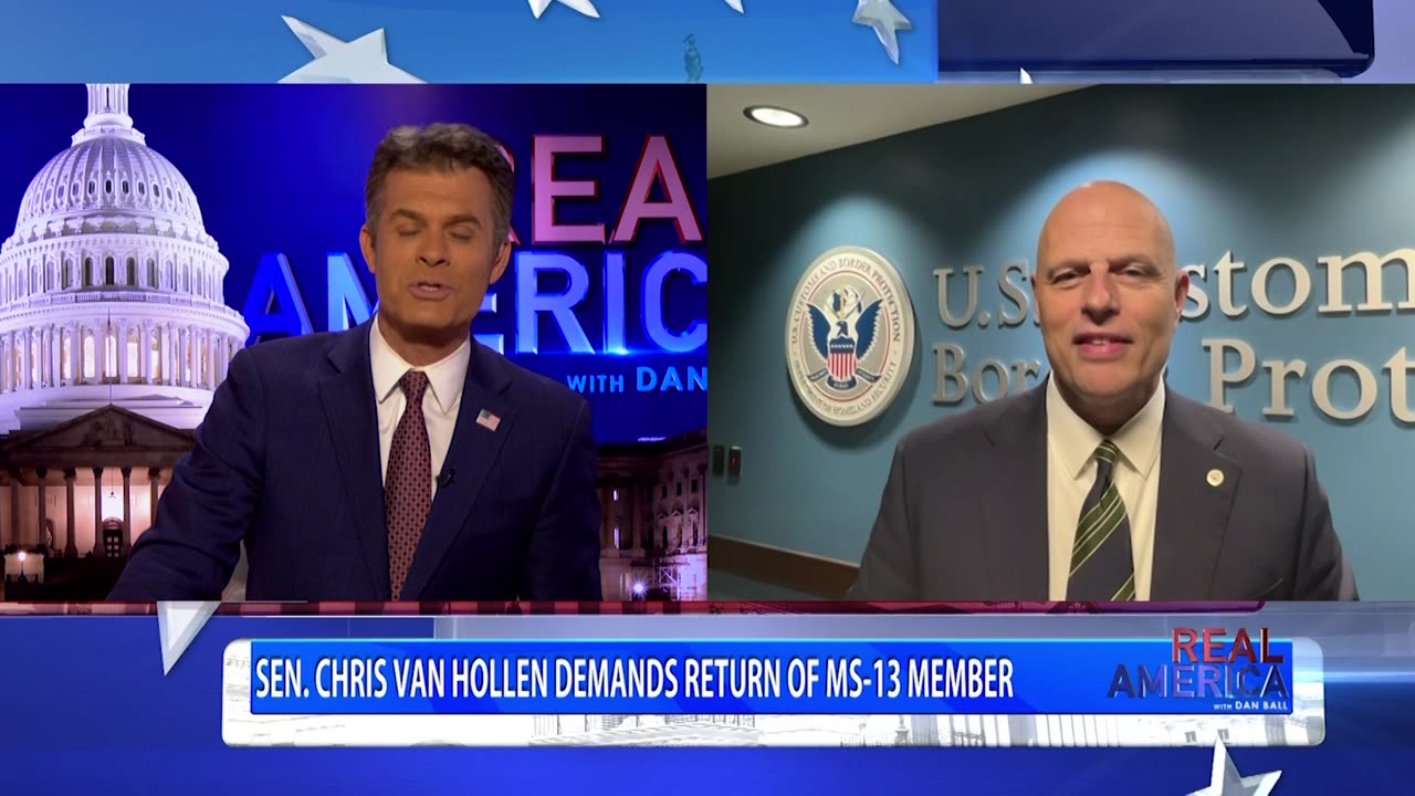 REAL AMERICA - Dan Ball W/ Ron Vitiello, Dems Try To Visit Deported Illegals In El Salvador, 4/17/25