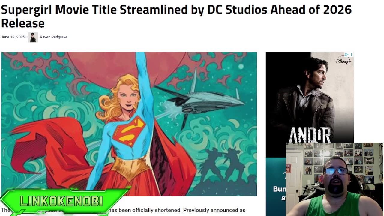 Supergirl Movie Changed Original Title But Still Based On Tom Kings Novel Woman Of Tomorrow