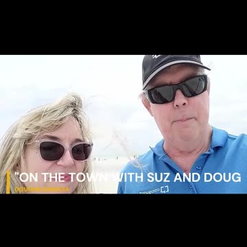 SUZ AND DOUG SIESTA KEY BEACH WALK!