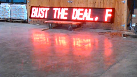 Programmable sign for sale