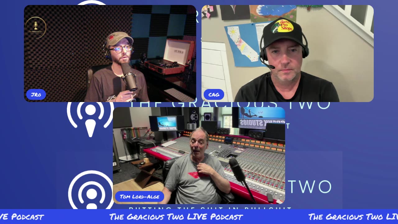 The Gracious Two - LIVE Show 091 - Tom Lord-Alge