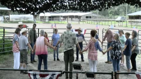 Skipper Calder & Cowboy-up Ministry bring horse training with a message at 11am.