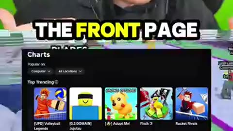 Incredible: brainrot took over roblox