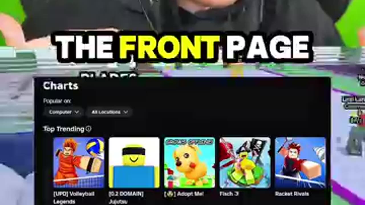 Incredible: brainrot took over roblox