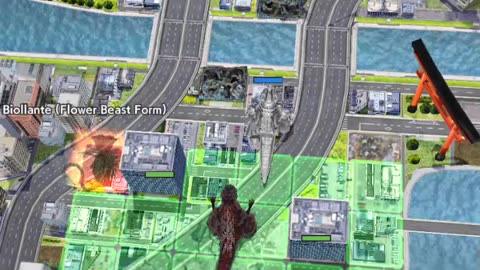 Godzilla Battle line Gameplay