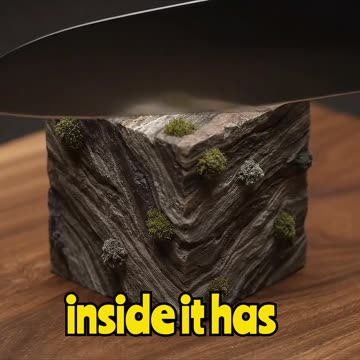 Stone Cube Has A Hidden Surprise Inside