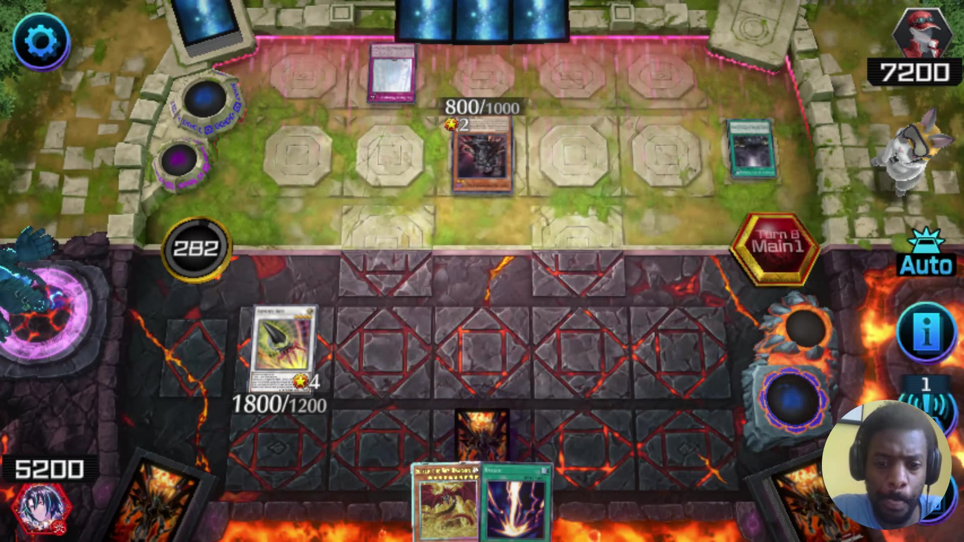 Casually playing Yu-Gi-Oh master duel