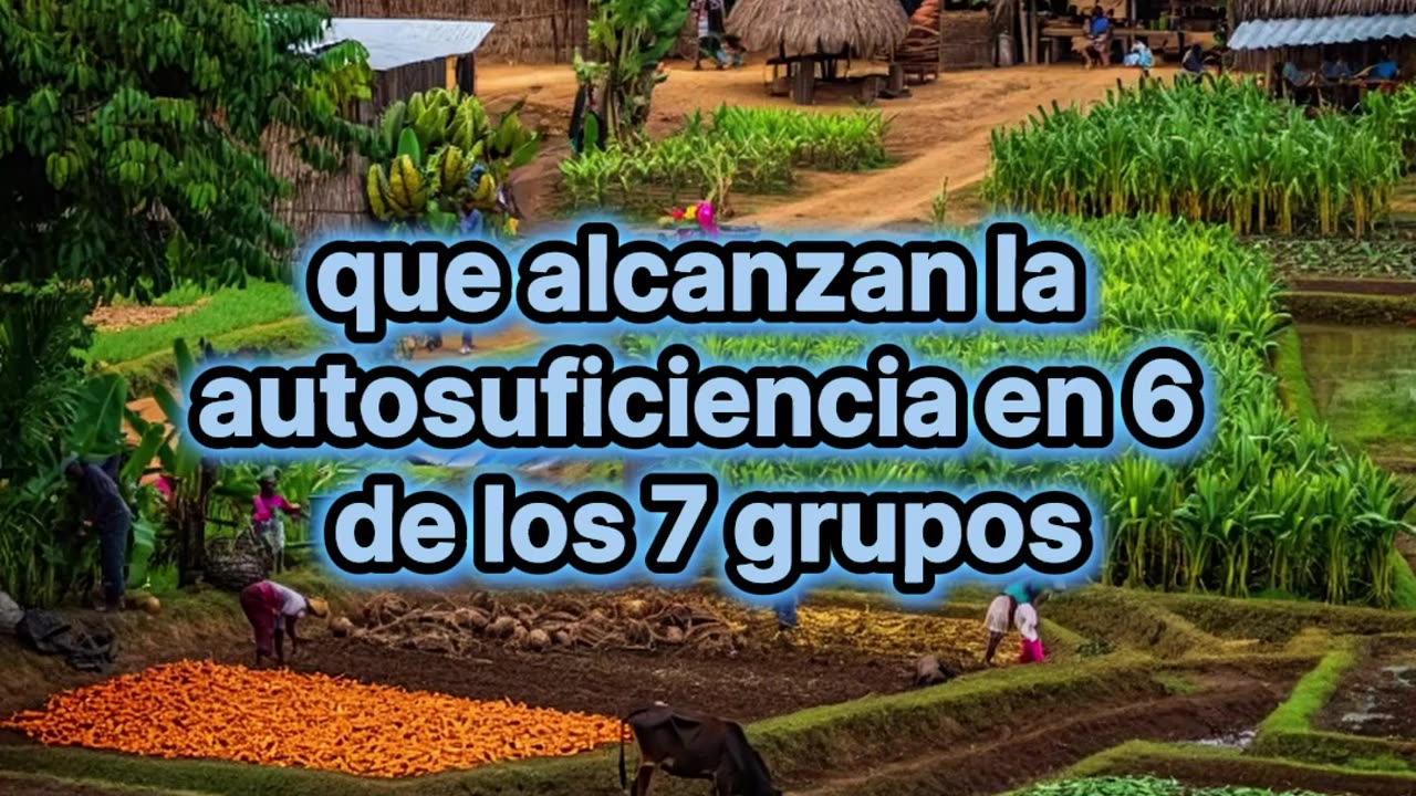 El único país que podría sobrevivir sin importar comida del extranjero.