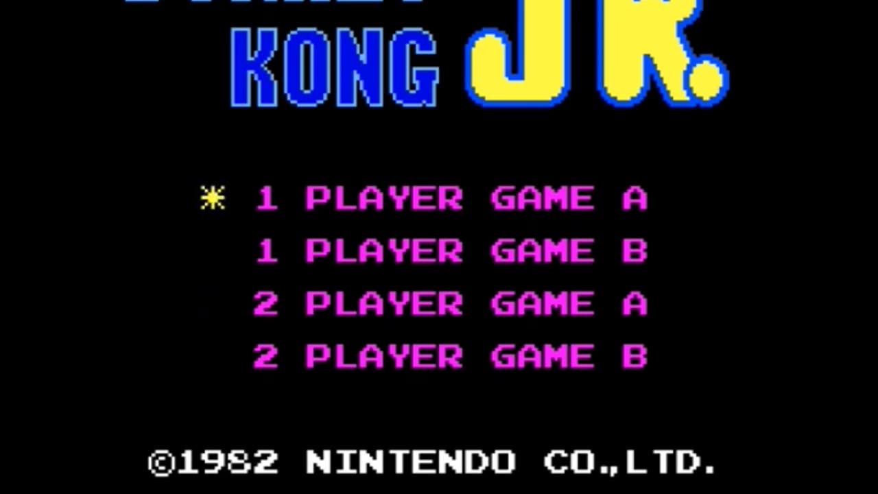 Donkey Kong Jr. - Classic Intro