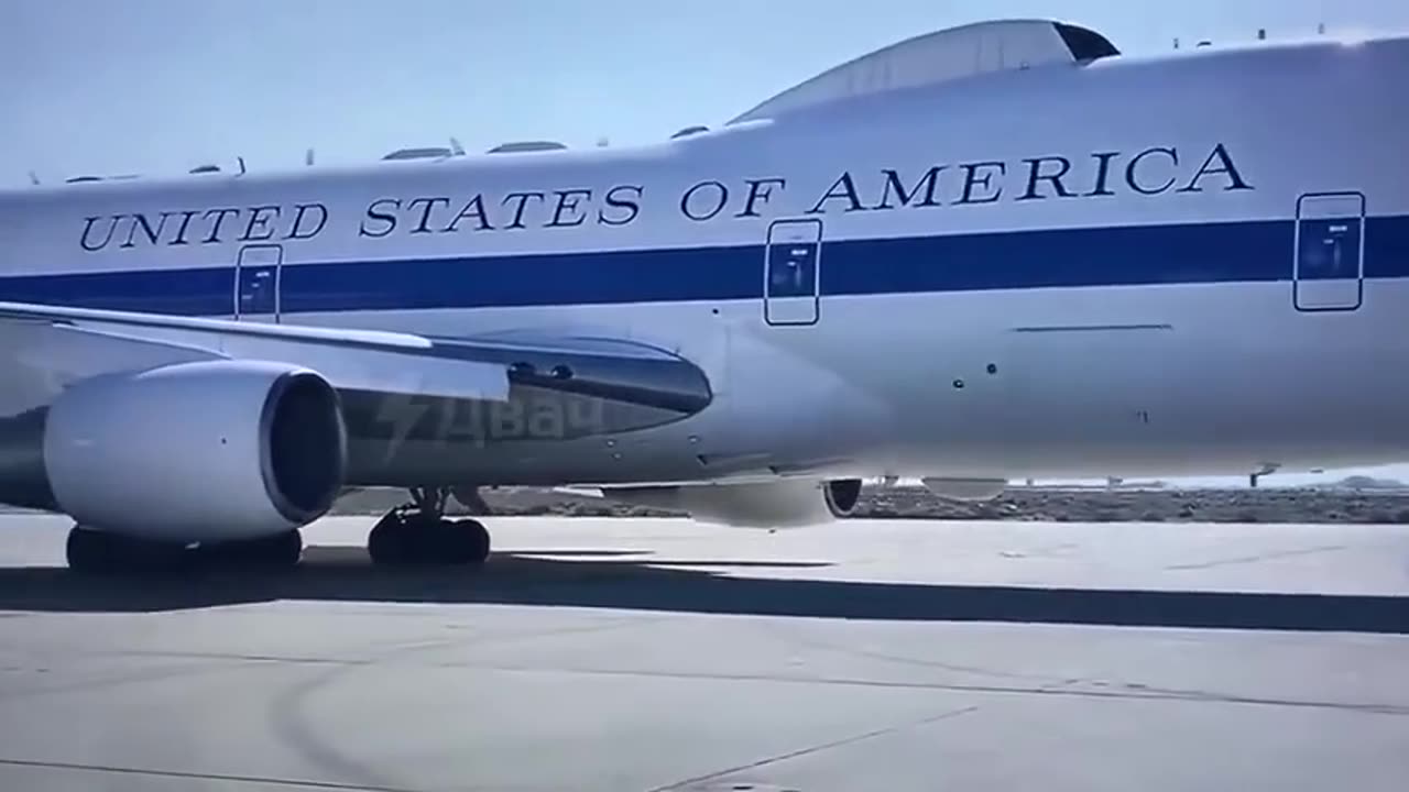 ☢️ U.S. 'Doomsday Plane' E-4B Nightwatch redeployed near Washington, D.C.