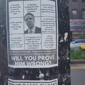 It's ELECTION DAY in New York City. Zohran Mamdani or Andrew Cuomo?