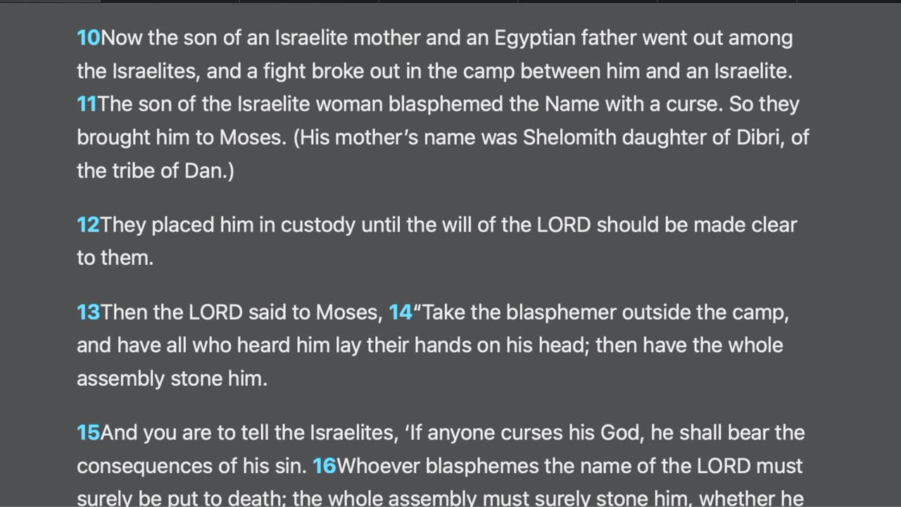 Leviticus 24