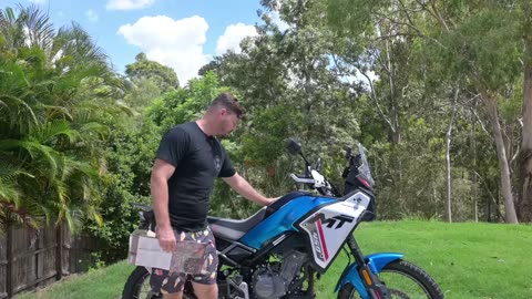 CFMOTO 450MT (IBEX) Budget Adventure Build Part 3 | Protection, Rally Seat & Tyres? | GIVEAWAY!
