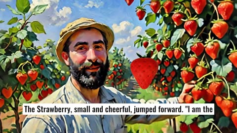 👑 The Great Fruit Gathering in Frutópolis | Magical Fruit Story for Kids 🍇🍍