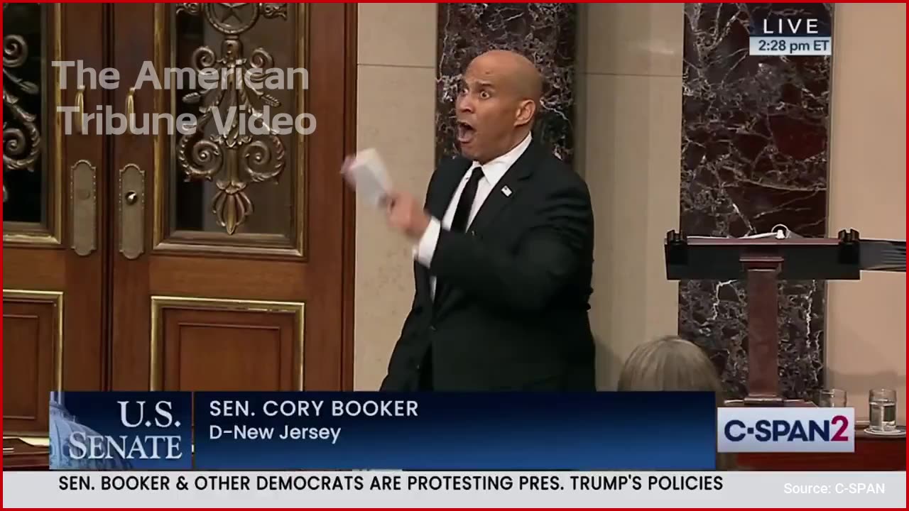 Watch: Corey Bookler Filibuster's For Over 24 Hours, Says Nothing The Entire Time