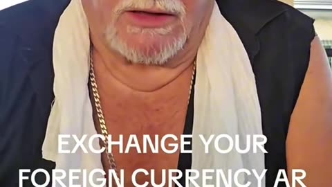 Exchange your foreign currency ar a redemption centers only do not use banks to exchange