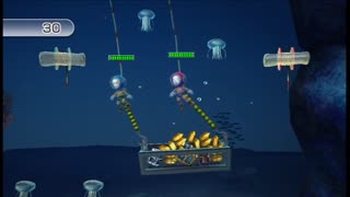 Wii Play: Motion - Two-Player Treasure Twirl Partner Mode