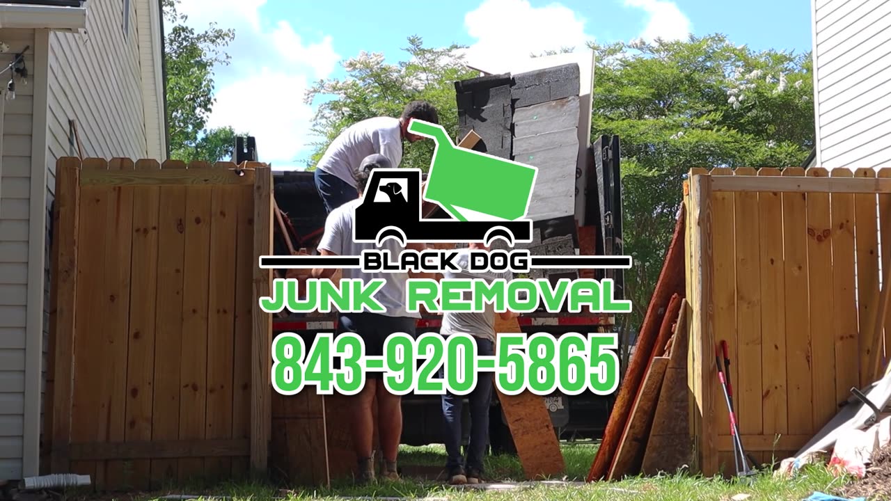 Junk Removal in Summerville, SC | Black Dog Junk Removal