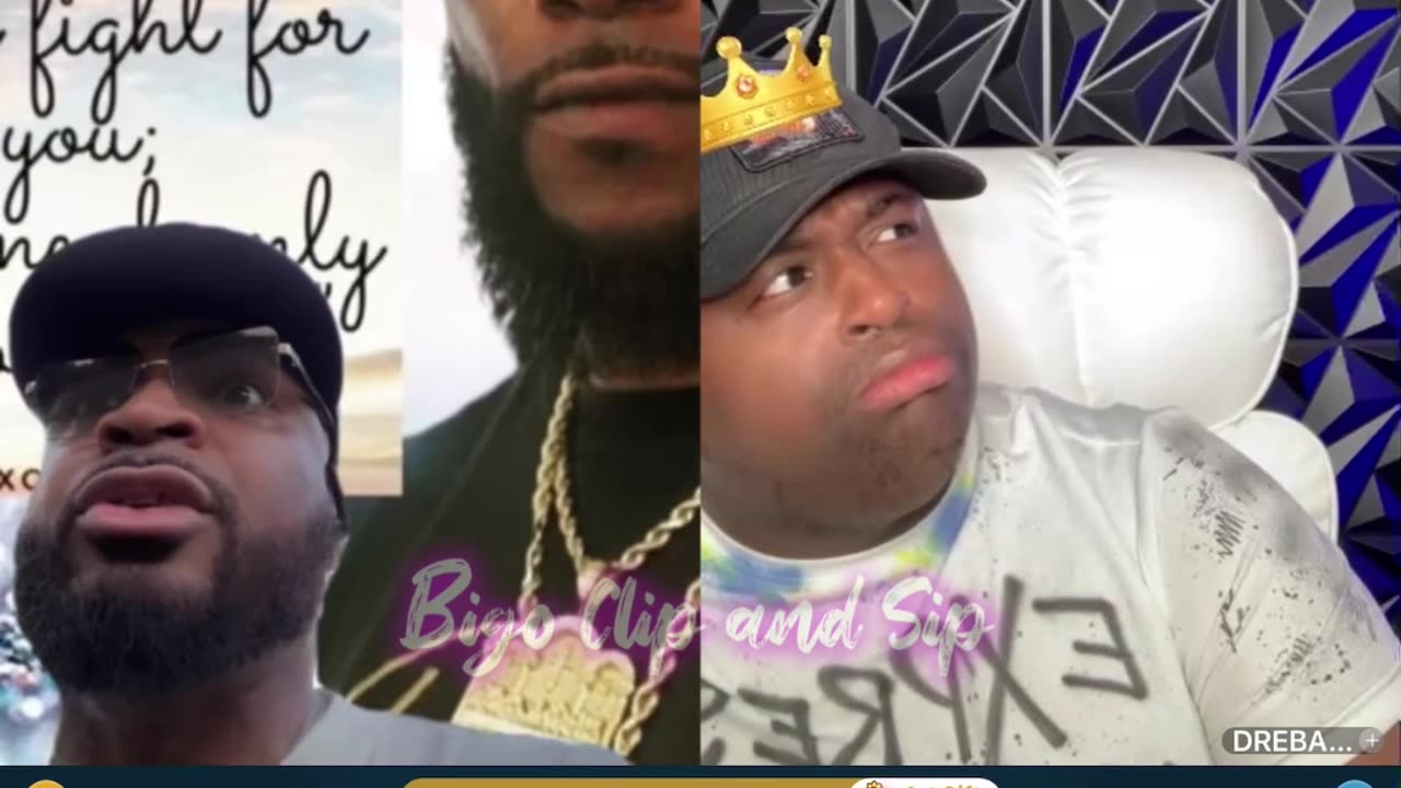 DreBaby confronts the brother after he spoke about him on his live 6/22/25 #bigoclipandsip