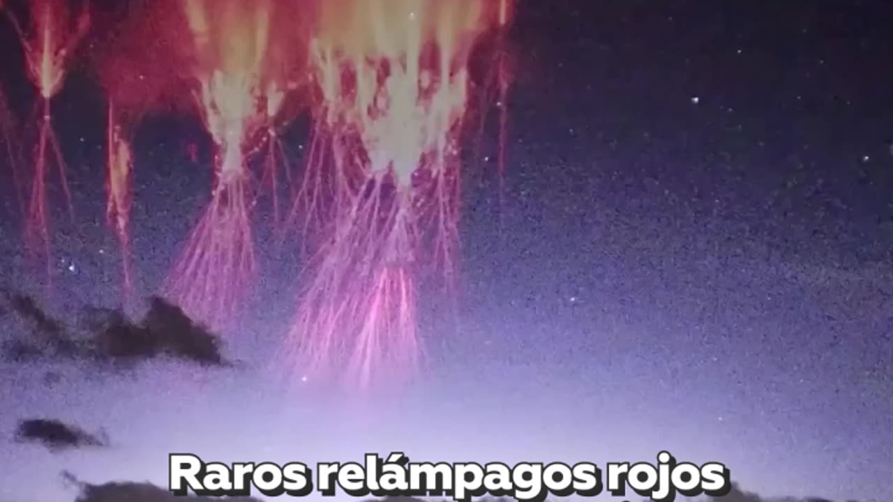 Raros relámpagos iluminan el cielo de China