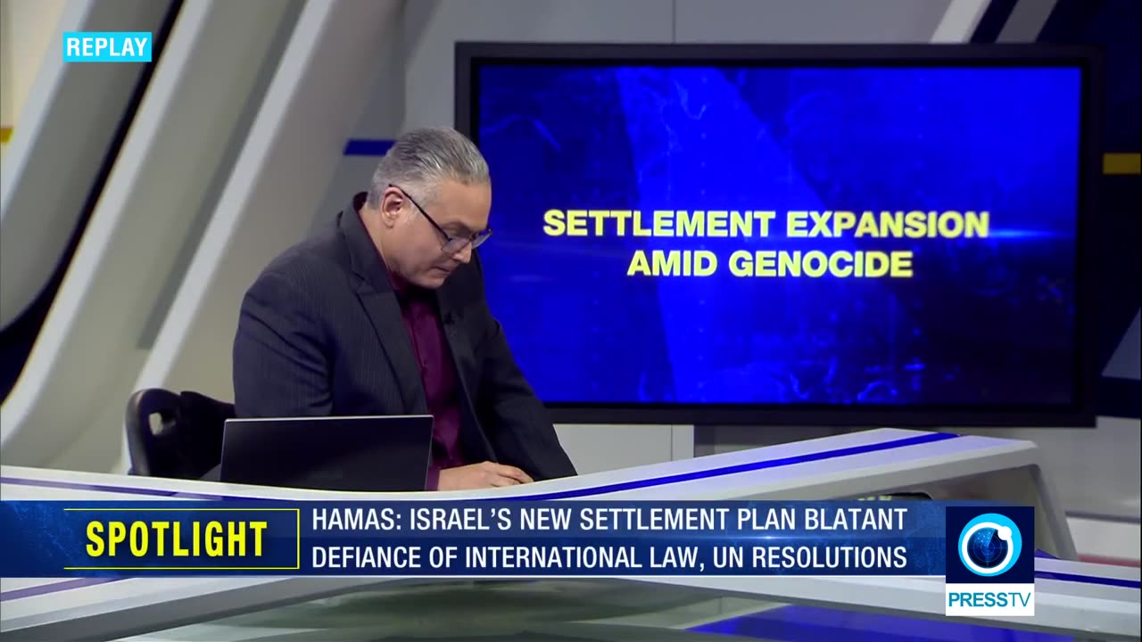 Settlement expansion amid genocide