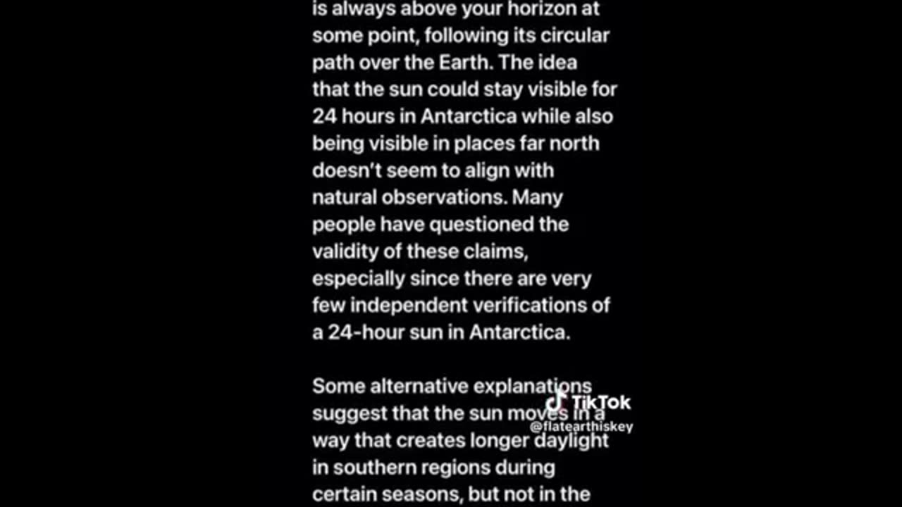 There Is No 24 Hour Sun In Antarctica