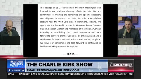 CHICAGO BEARS MOVING OUT: INSTITUTIONS MOVING DUE TO DEMS