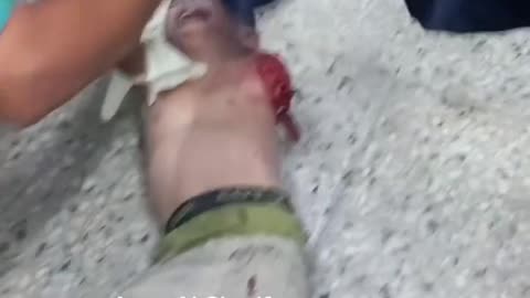A tough and cruel scene...