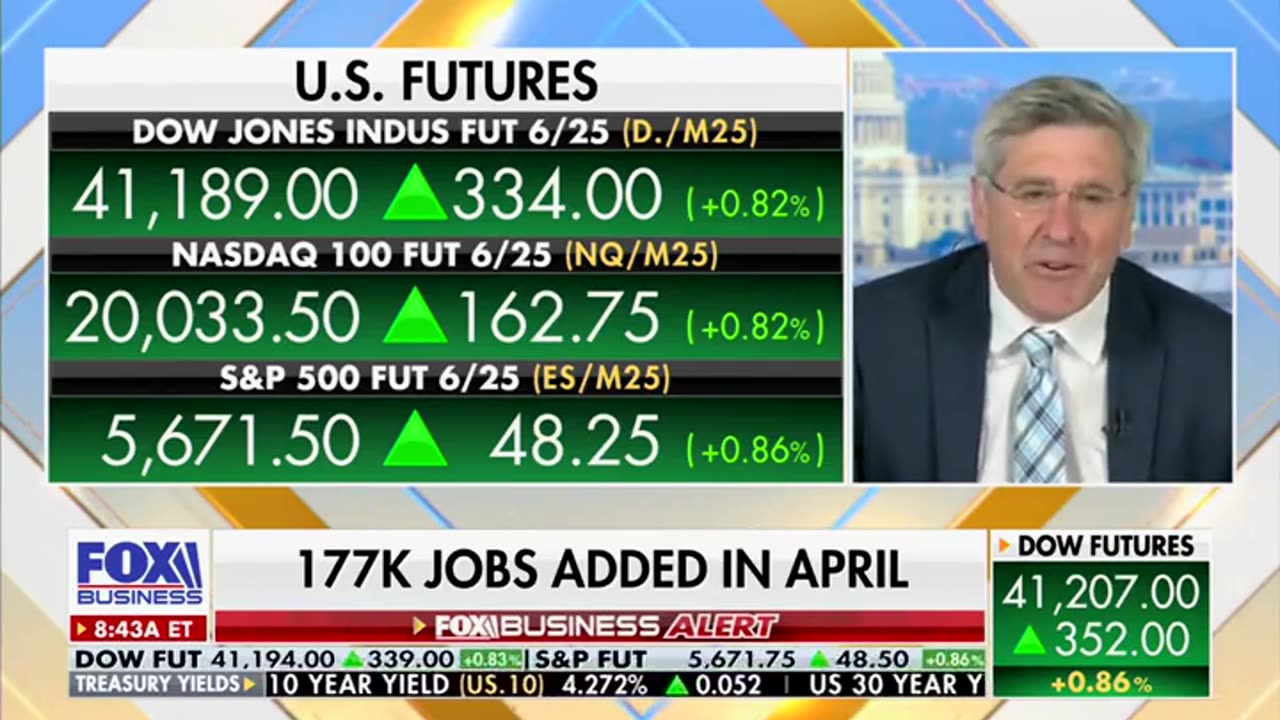 Steve Moore Highlights Three 'Very Good Signs' In Trump Jobs Report
