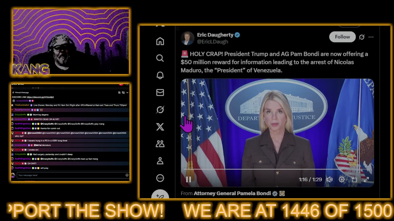 MAGA Mayhem w/Kang
