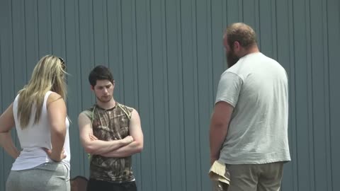 Man Gets Caught In Front Of His Family...And They Aren't Too Happy About It! (Charlevoix County, MI)
