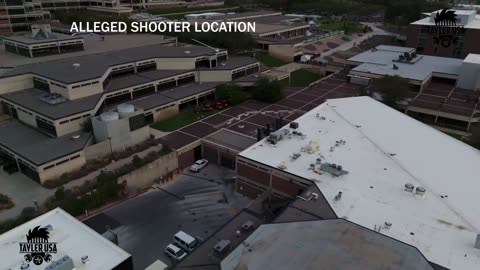 Drone footage reveals Charlie Kirk assassination crime scene
