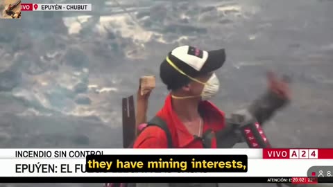 Argentinian affected by the Patagonia forest fires: "We're no longer shocked. it's intentional."